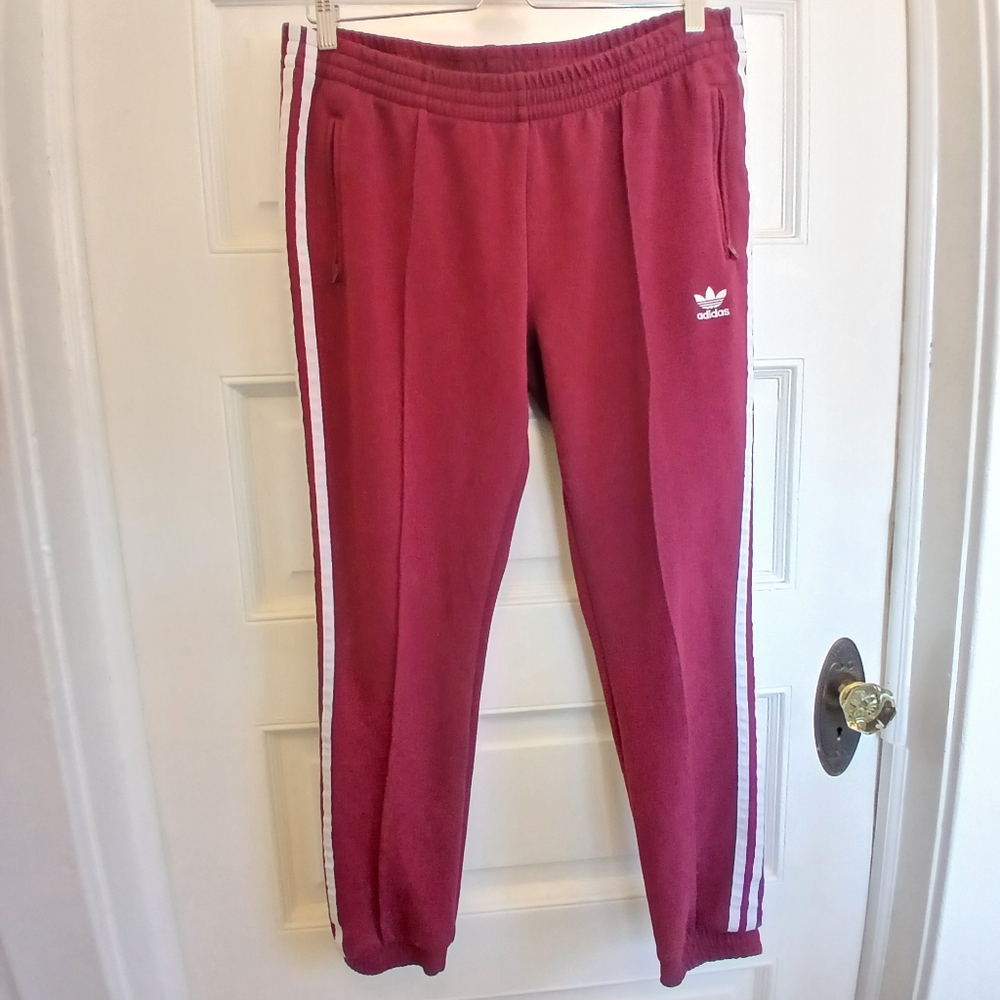 *SOLD* Adidas Rare Maroon Track Pants